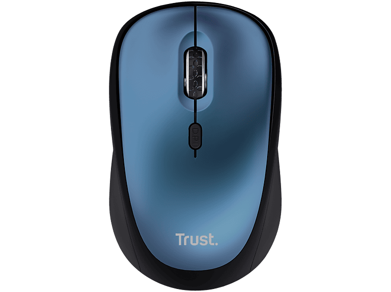 Trust Yvi+ RF Wireless 1600 dpi 83% de plástico reciclado Azul