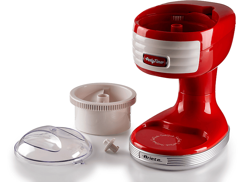Ariete Ice Crusher Party Time 30 W  Ideal granizados y cócteles Rojo