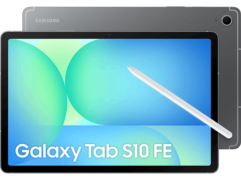 Samsung Galaxy Tab S10 FE LTE 10.9 WUXGA+ 12 GB RAM  256 GB Gris Sin Adaptador De Corriente Con S Pen