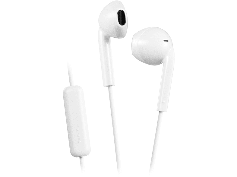 JVC HA-F17M-W-E Micrófono Cable de 1 metro IPX2 Blanco
