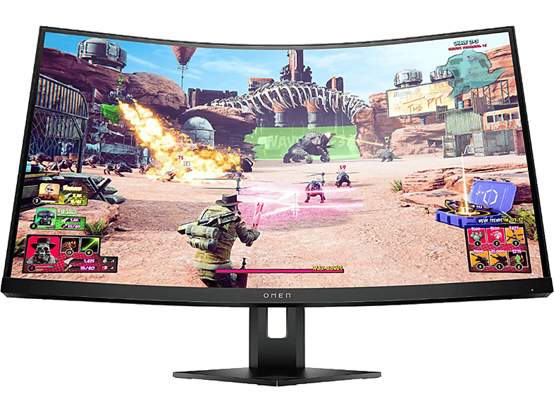 HP OMEN 27c 27 QHD curvo 1 ms 240 Hz 1 HDMI 2.0 Panel VA Eyesafe®  FreeSync™ Premium Pro OMEN Gaming Hub Negro