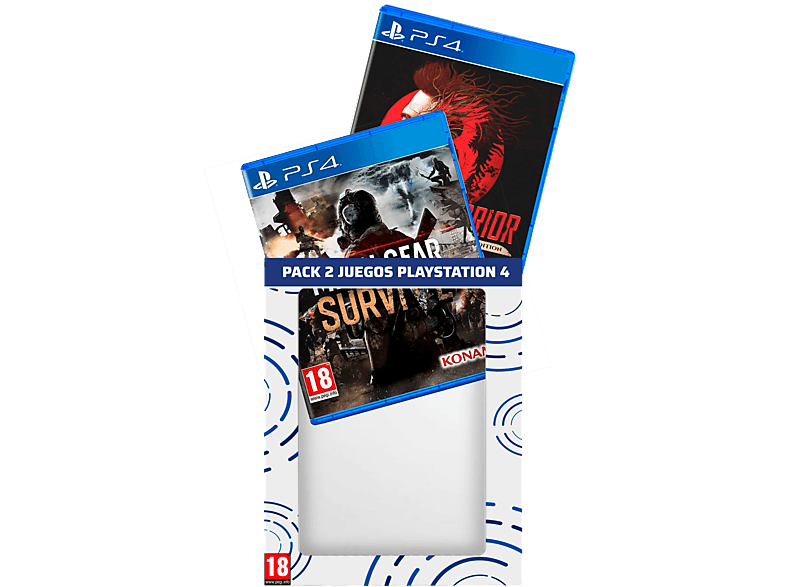 PS4 Pack 2 juegos: Metal Gear Survive + Shadow Warrior 3 (Definitive Edition)