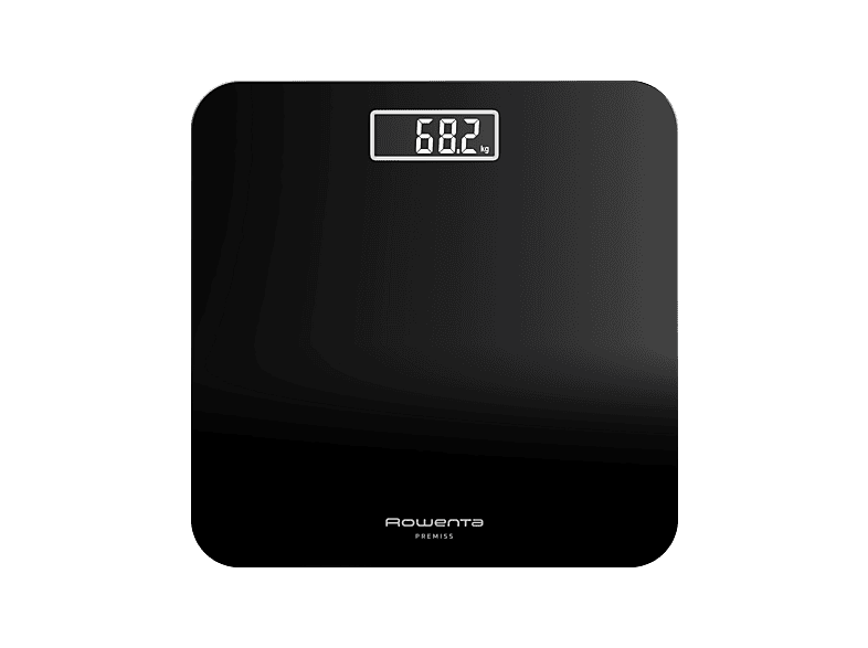 Rowenta Premiss 2.0 BS1800 Peso máximo 160 kg Vidrio templado Apagado automático Pantalla LCD Diseño plano,Negro
