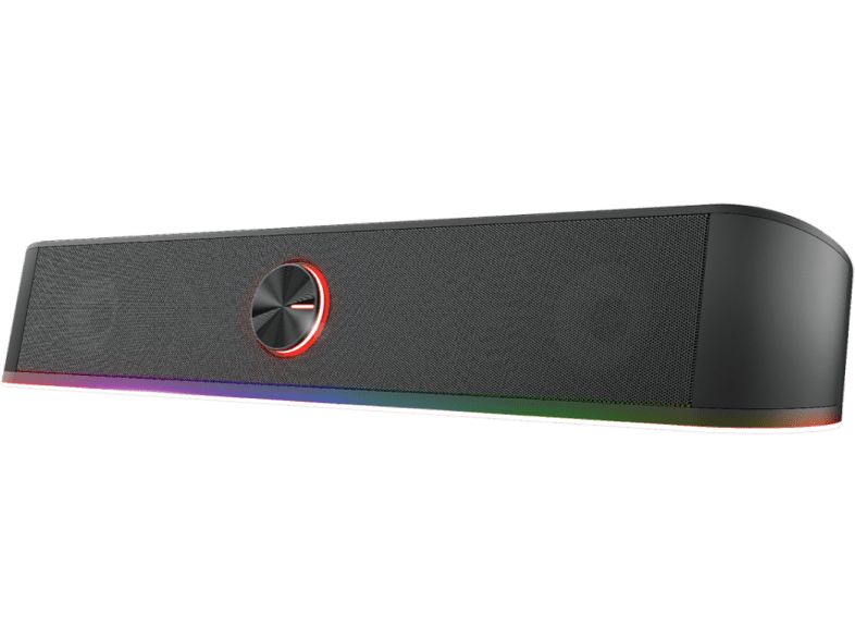 Trust GXT 619 Thorne 12 W Iluminación RGB USB Jack de 3.5 mm Negro