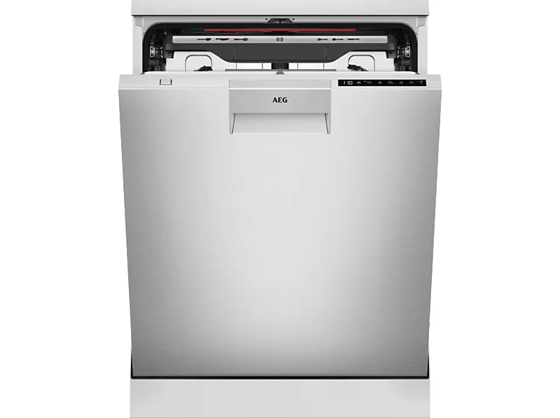 AEG FFB76717PM 14 servicios 9 programas 60 cm Tercera bandeja programa ExtraHygiene Inox