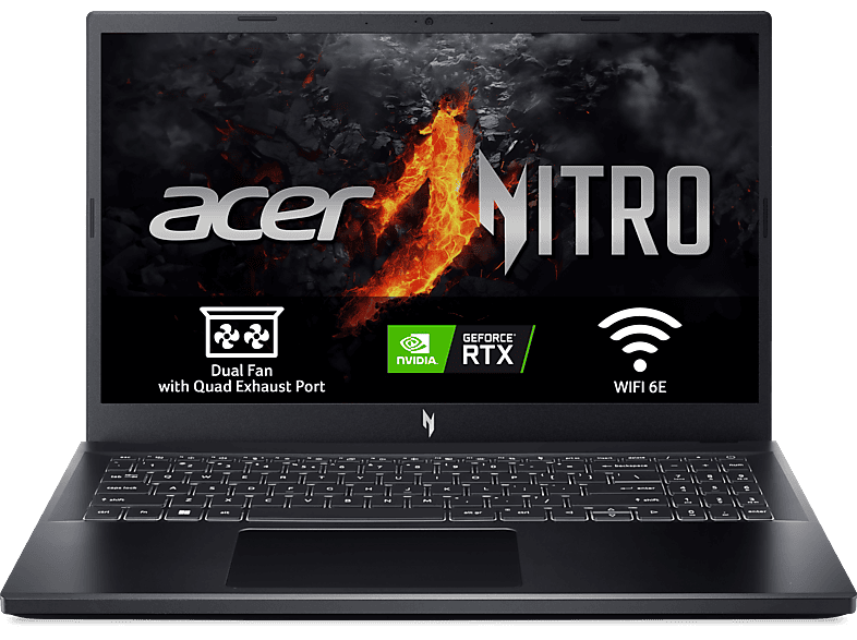 Acer Nitro V 15 ANV15-51-952K 15.6 Full-HD Intel® Core™ i9-13900H 32GB RAM 1TB SSD GeForce RTX™ 4060 Windows 11 Home