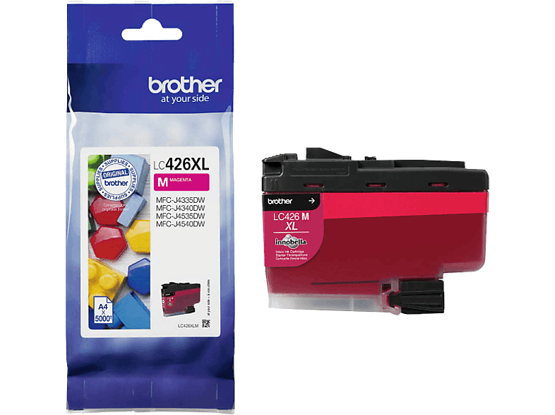 Brother LC426XL XL 6000 páginas  ISO/IEC 24711 Magenta