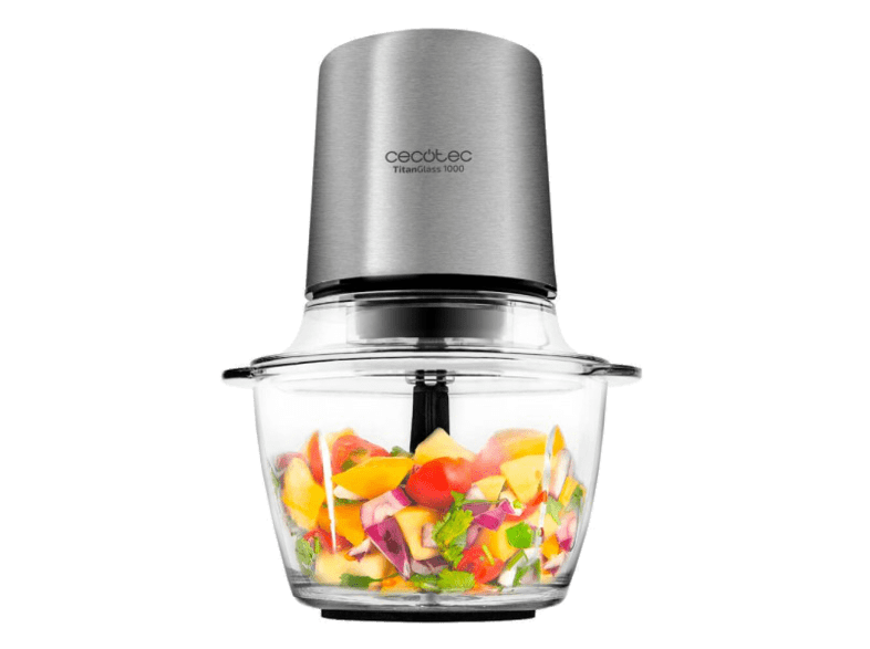 Cecotec TitanGlass 1000 400W Capacidad 1 L Cuchillas desmontables