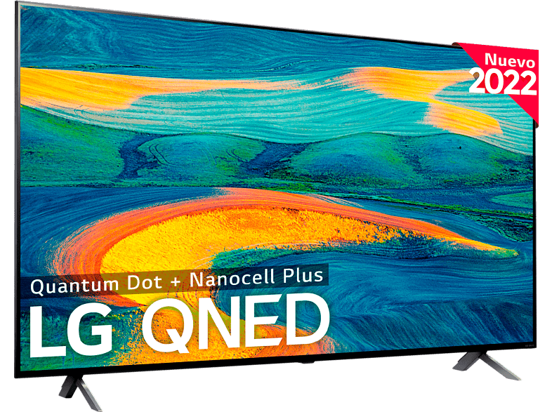 LG 50QNED7S6QA UHD 4K α5 Gen5 AI Processor 4K Smart TV DVB-T2 (H.265) Negro