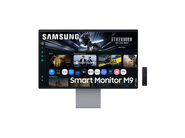 Samsung SMART OLED M90SF  LS32FM902SUXEN 32 QHD 165 Hz 0.03 ms OLED Altura ajustable Plata