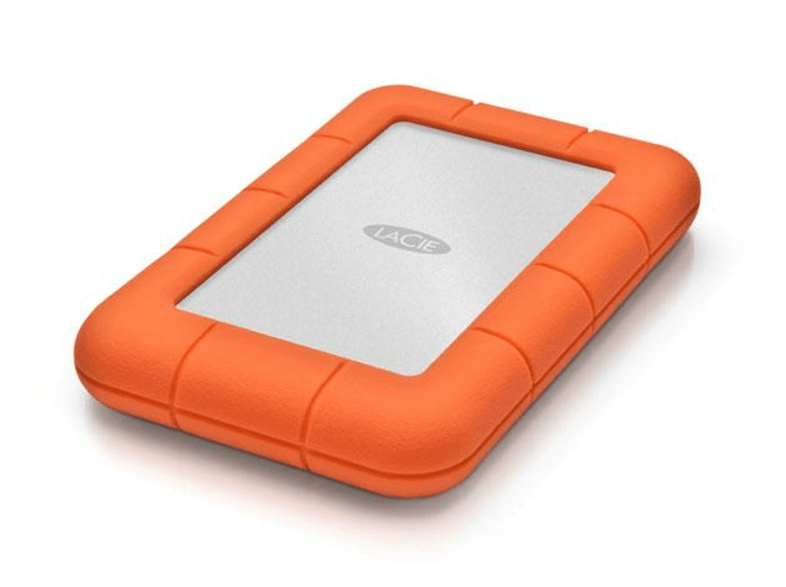 LaCie Rugged Mini USB-A 3.0 (3.1 Gen 1) Aluminio Naranja