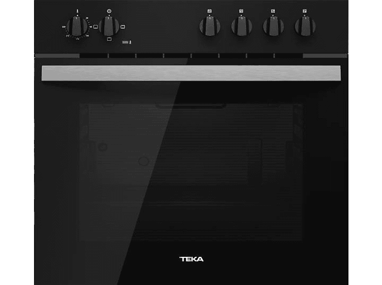 Teka HBE 490 ME Convencional 72 l 60 cm Puerta dos cristales Negro