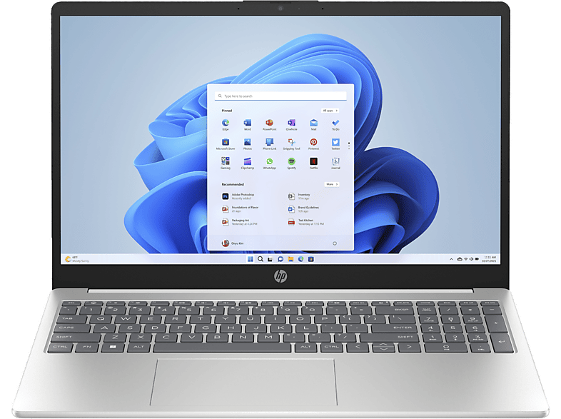 HP 15-fd0036ns 15.6 Full HD Intel Core i3-N305 8GB RAM 256GB SSD Gráficos Intel® UHD Windows 11 H Blanco