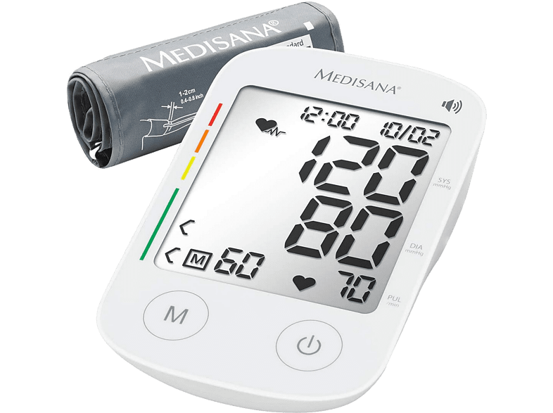 Medisana 51179 BU 535 De brazo Con voz Blanco
