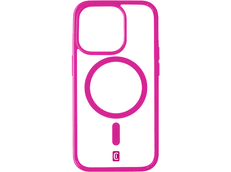 CellularLine POPMAGIPH15PRMF  Para Apple iPhone 15 PRO MAX Trasera TPU Para MagSafe Rosa