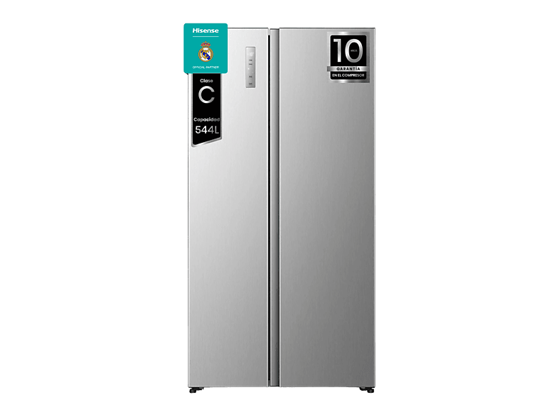 Hisense RS3P558NEIC Total No Frost Multi Air Flow 178.6 cm 544 l Inox