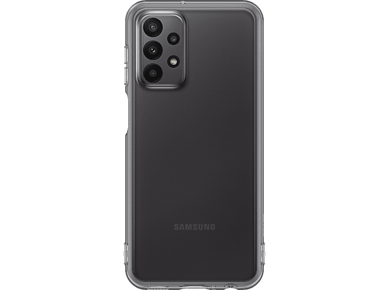 Samsung para Galaxy A23 Soft Clear Cover TPU Resistente a rayones y golpes 6.6 Negro