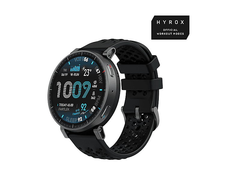 Amazfit Active Max Correa 22mm Pantalla AMOLED 1,5” 25 días de Autonomía Bluetooth NFC 5 ATM Negro