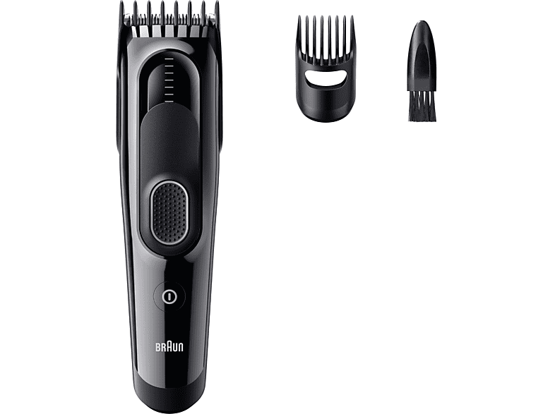 Braun Series 5 HC5510 Memoria SafetyLock 9 ajustes de longitud 1 peine 50 min autonomía  Negro