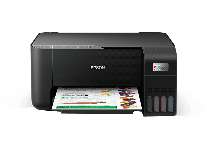 Epson EcoTank ET-2860 Inyección de tinta 33 ppm en negro 15 ppm en color Negro