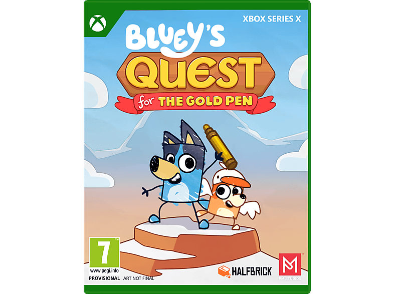 Xbox Series X Bluey´s Quest for the Gold Pen
