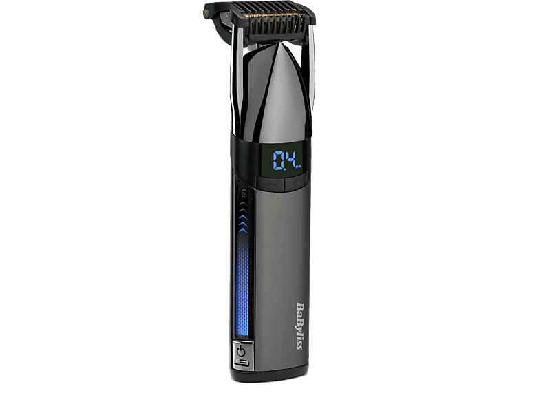 BaByliss Super-X Metal S991E Acero Japonés Longitud de Corte de 0,4 mm a 5 mm Precisión de 0,2 mm 90 min de Uso Black Edition