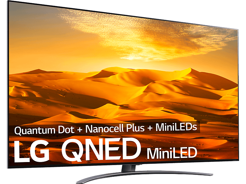 LG 65QNED916QE UHD 4K Inteligente α7 Gen5 AI 4K Smart TV DVB-T2 (H.265) Negro