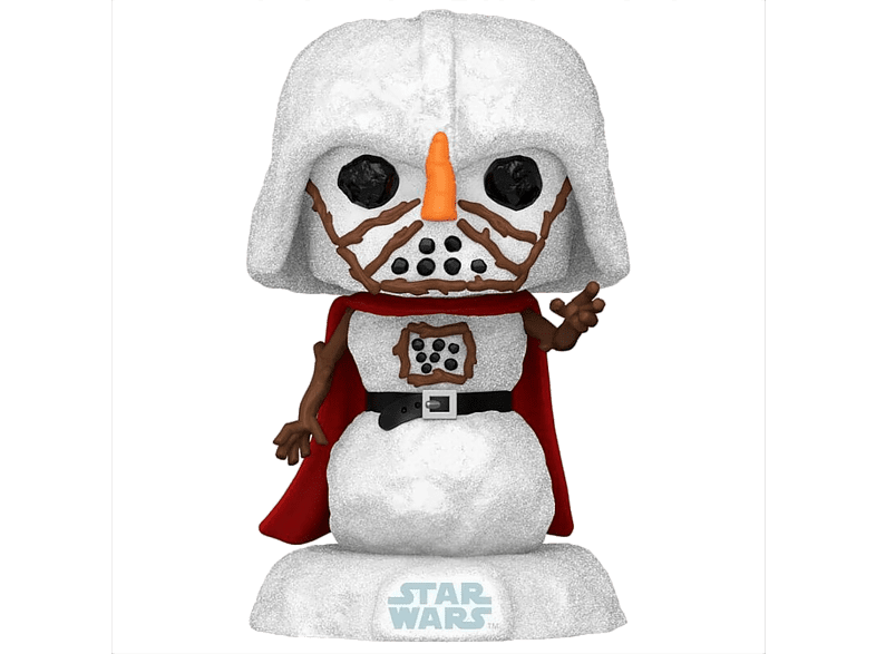 Funko POP! Star Wars: Darth Vader Snowman Holiday Version 9.5 cm Vinilo Multicolor