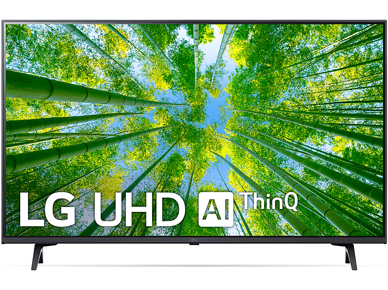 LG 43UQ80006LB UHD 4K Procesador Inteligente α5 Gen5 AI Processor 4K Smart TV DVB-T2 (H.265) Negro