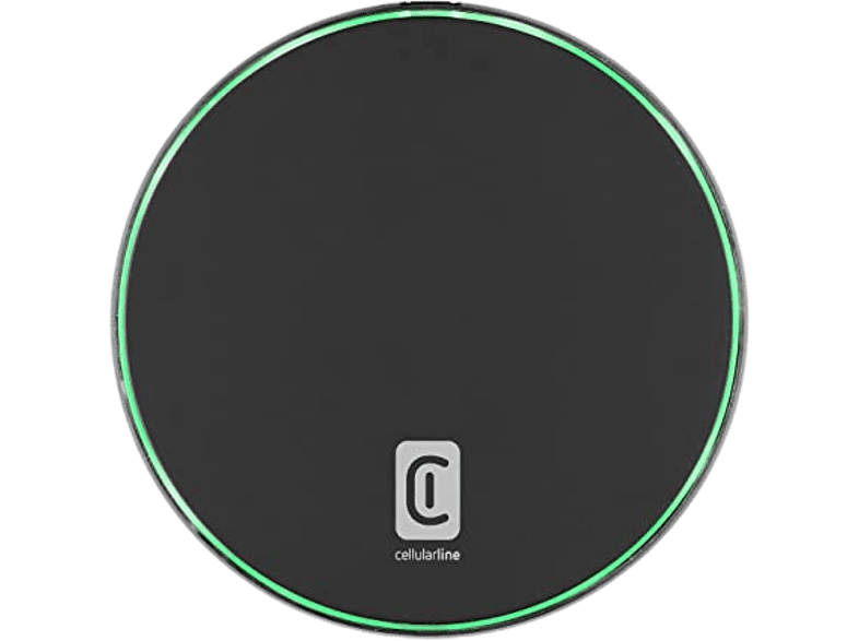 CellularLine Fast Pad USB - C LED activación de carga 15 W Negro