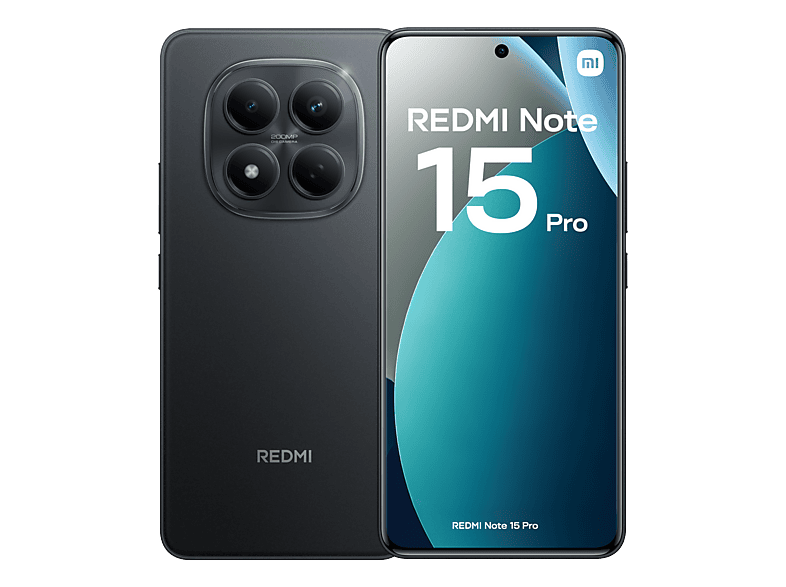 Xiaomi Redmi Note 15 Pro Negro 256 GB 8 GB RAM 6.77 AMOLED FHD+ MediaTek Helio G200–Ultra 6500 mAh