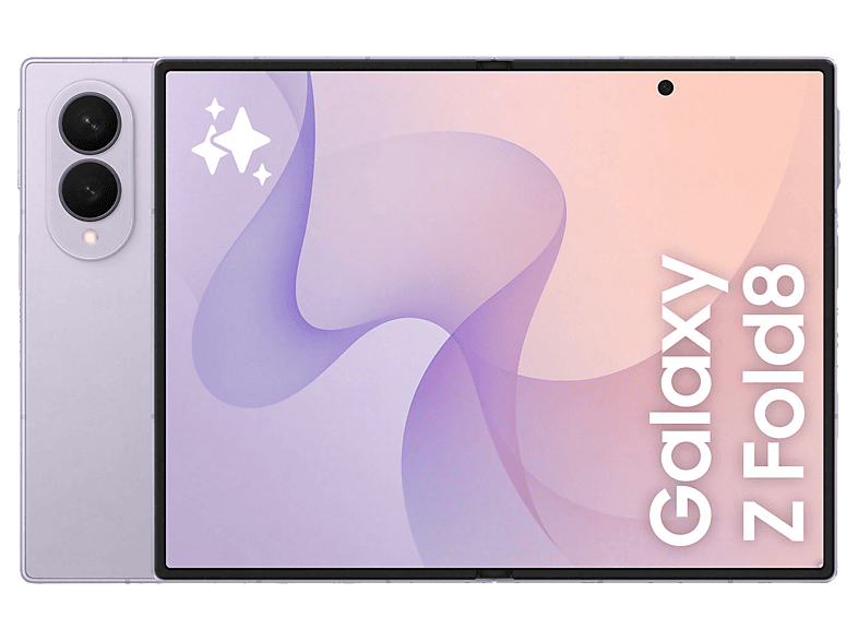 Samsung Galaxy Z Fold8 Lavanda 1 TB 16 GB RAM 7.6 Dynamic AMOLED 2X Qualcomm Snapdragon 8 Elite Gen 5 4800 mAh Android 17