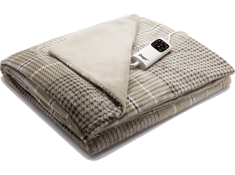 Daga Relax Suave XL 150 W 6 Niveles temperatura Tartan beige