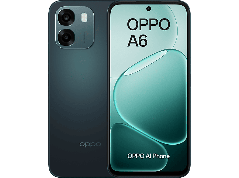 OPPO Bundle A6 4G Sapphire Black 256 GB 6 GB RAM 6.75 LCD Qualcomm Snapdragon®685 (6nm) 6.500mAh Incluye Cargador 45W y Auriculares