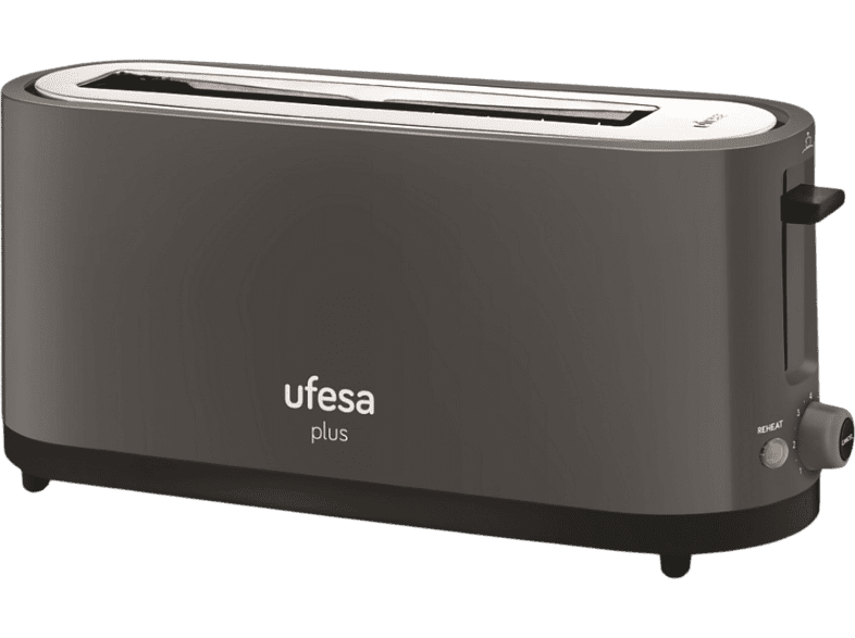 Ufesa TT7565 900 W 1 Ranura Función descongelación y Recalentado 7 Posiciones Gris
