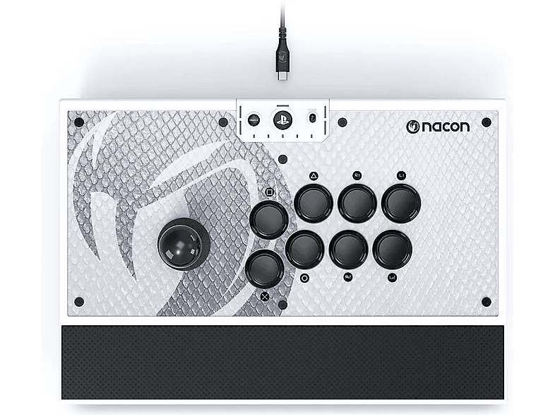 Nacon Daija Arcade Stick Para PS5 y PS4 Blanco y negro