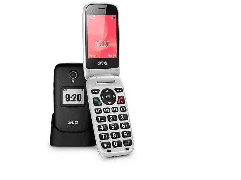 SPC Polaris Negro 48 MB + 128 MB 1400 mAh Compatible con SPC Care GPS 4G SOS