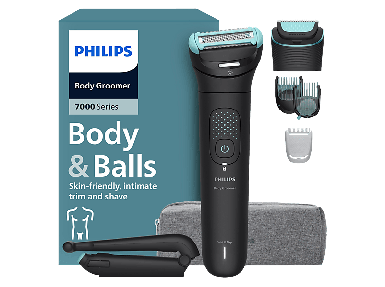 Philips BG7480/15 3 Accesorios 120 min Autoafilable Cabezal flexible 2D Recorta y Afeita Triple Protect