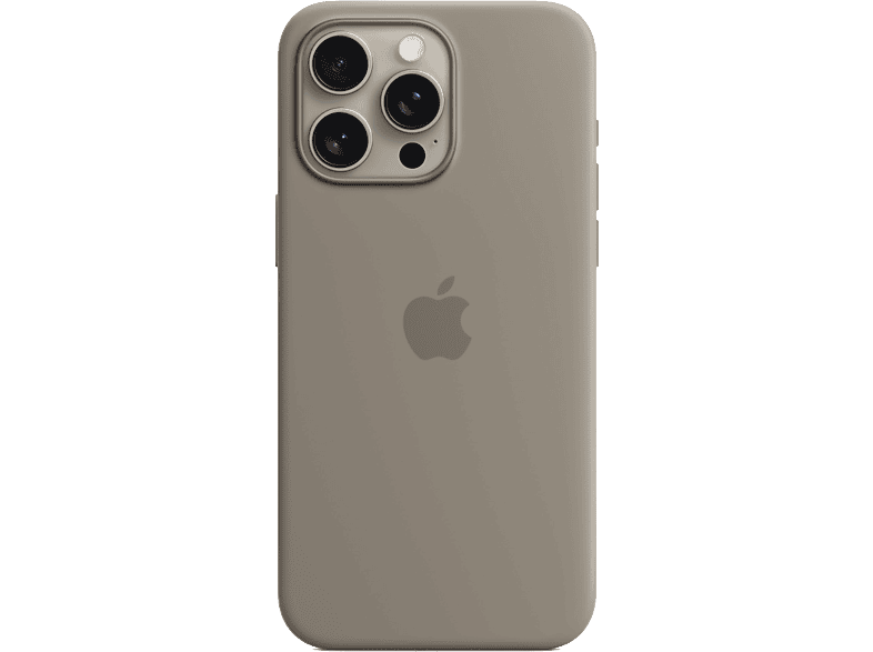 APPLE Funda de silicona con MagSafe para iPhone 15 Pro Arcilla