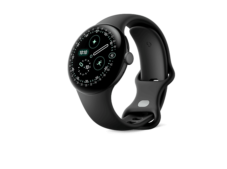 Google Pixel Watch 4 AMOLED 41 mm Correa S-L Aluminio 100% reciclado Con Gemini Negro/Obsidiana