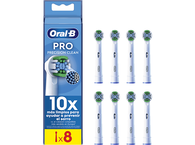 Oral-B Pro Precision Clean Cabezales de recambio Pack de 8 unidades