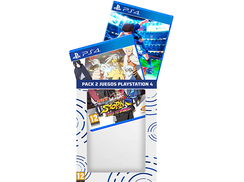 PS4 Pack 2 juegos: Naruto Shippuden Ultimate Ninja Storm 4: Road To Boruto + Captain Tsubasa: Rise of New Champions
