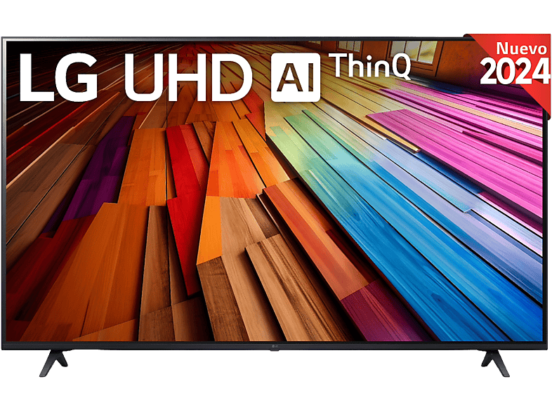 LG 65UT80006LA UHD 4K Procesador Inteligente 4K α5 Gen7 Smart TV DVB-T2 (H.265) Negro