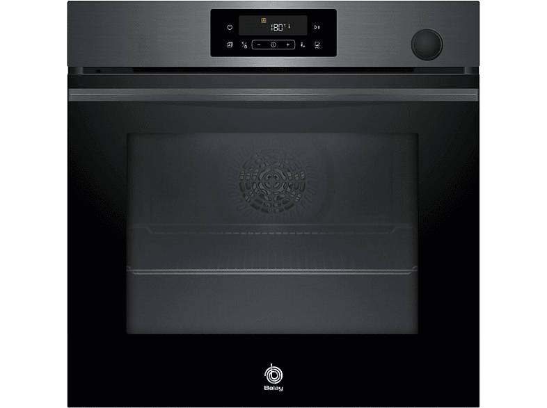 Balay 3HA4121G3 Multifunción Aquálisis 71 l Función Freidora de aire  Función Vapor Plus,60 cm Negro