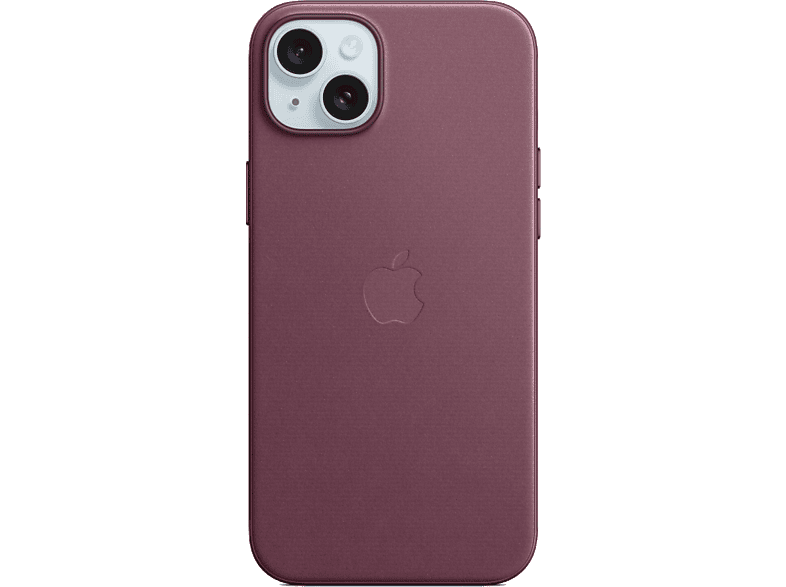 APPLE Funda de trenzado fino con MagSafe para iPhone 15 Plus Rojo mora