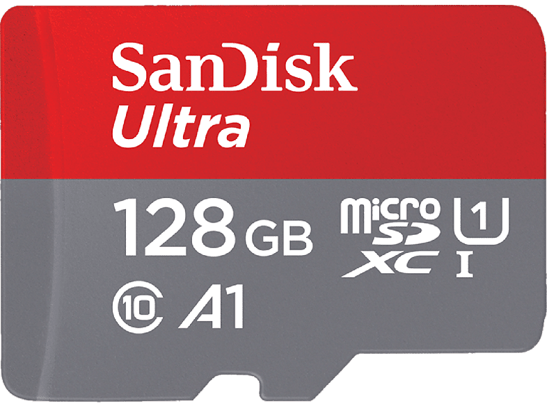 SanDisk Ultra Imaging 128 GB 140 MB/s UHS-I U1 C10 A1 Adaptador SD Multicolor