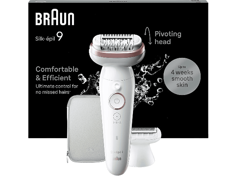 Braun Silk-épil 9-030 2D Depiladora de arranque Rasura y recorta 2 accesorios adicionales
