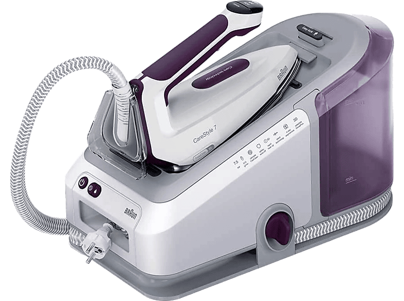 Braun CareStyle IS7266VI 2700 W Golpe de vapor 550 g/min 7.5 bar EloxalPlus soleplate Violeta
