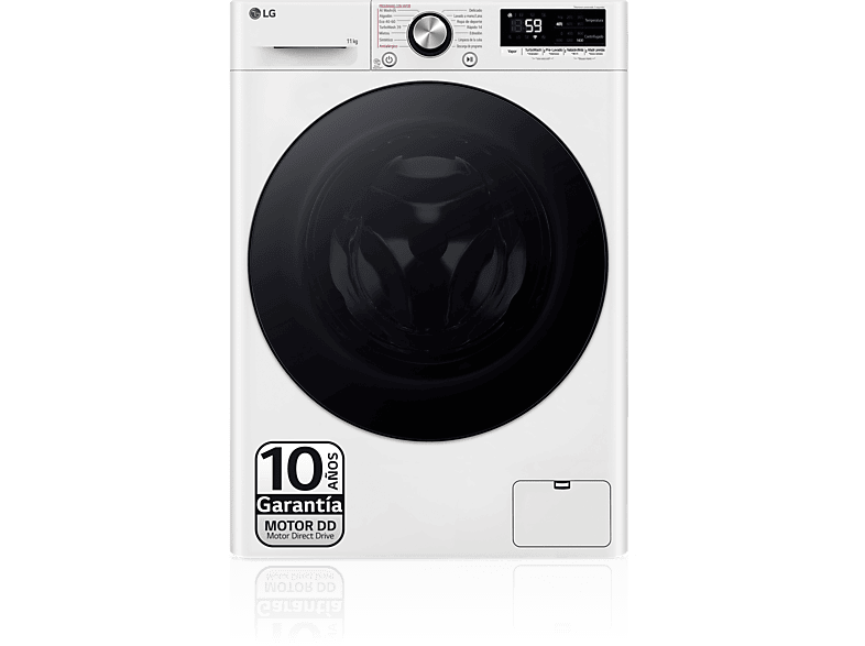 LG F4WR7011AGW Serie 700 11 kg 1400 rpm 14 Programas AI Direct Drive™ TurboWash 360º Blanco