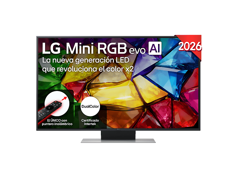 LG 50MRGB87B6B UHD 4K Procesador Inteligente α8 AI Processor 4K Gen3 Smart TV DVB-T2 (H.265) Negro